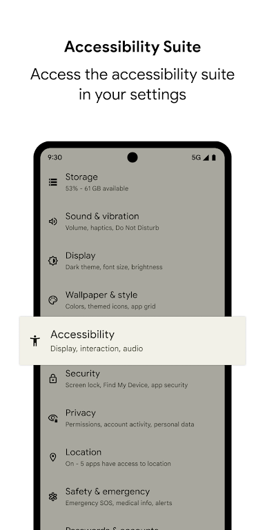 Android Accessibility Suite 14.1.0.595874199 APK feature