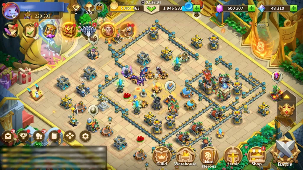 Castle Clash 4.5.1 APK for Android Screenshot 1