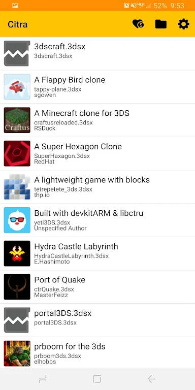 Citra Emulator nightly-2089 APK for Android Screenshot 1