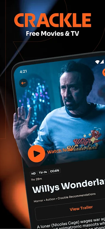 Crackle 7.1.2 APK for Android Screenshot 1