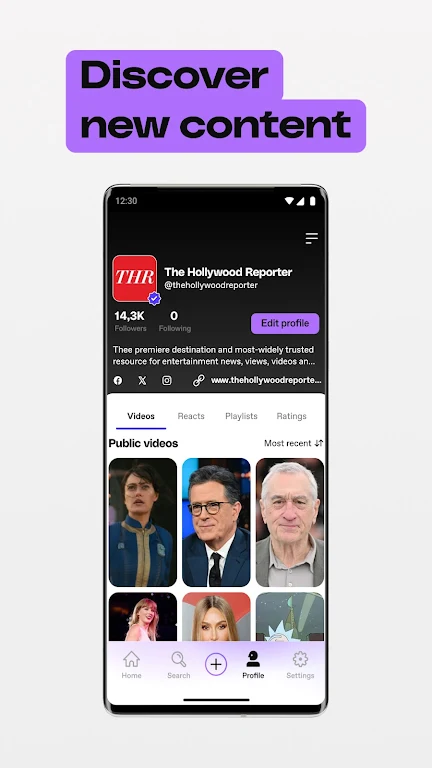dailymotion 2.14.26 APK feature
