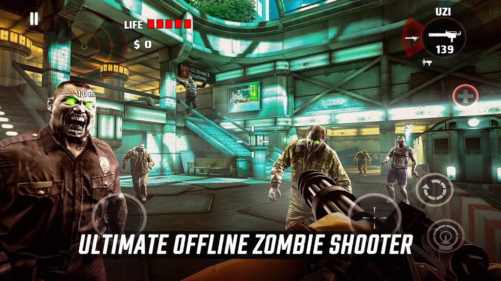 Dead Trigger 2.1.1 APK for Android Screenshot 1