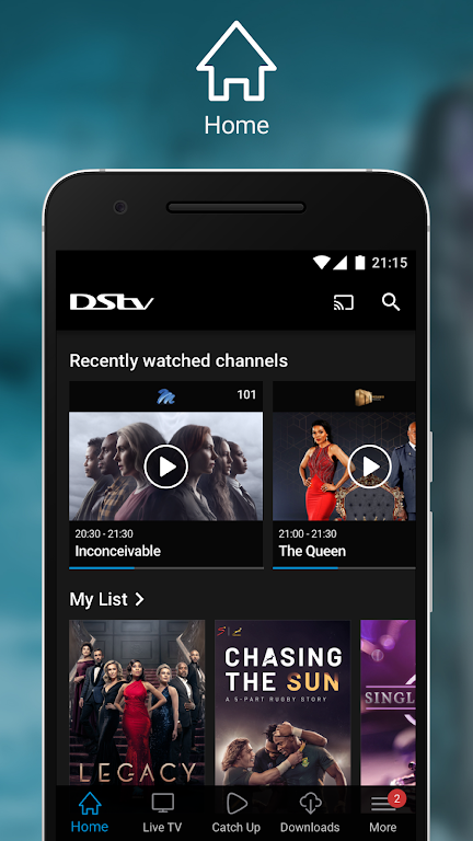 DStv Stream 4.0.3-HUAWEI APK for Android Screenshot 1