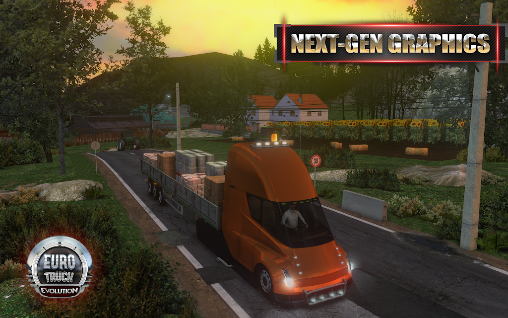 Euro Truck Driver 3.5.2 APK for Android Screenshot 1