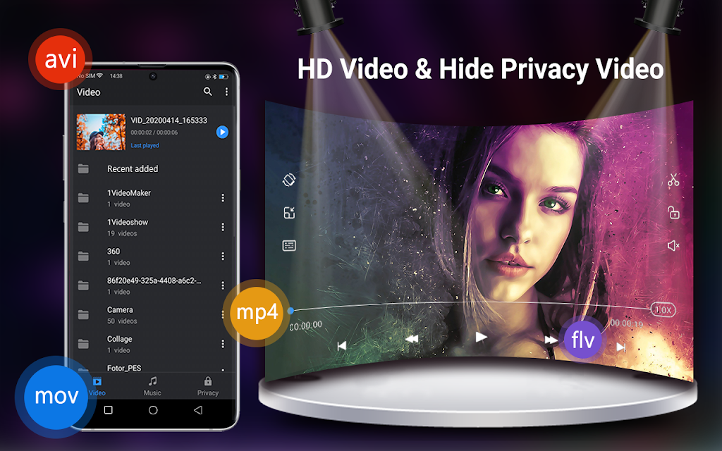 HD Video Player 6.1.2 APK feature