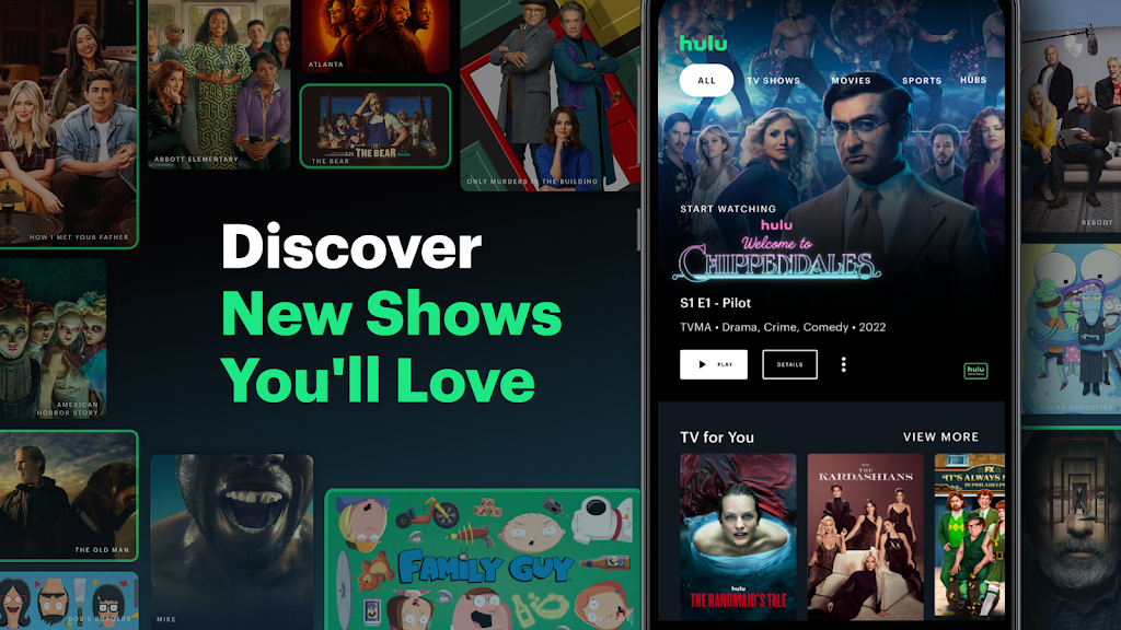 Hulu 5.4.0+12780-google APK for Android Screenshot 1