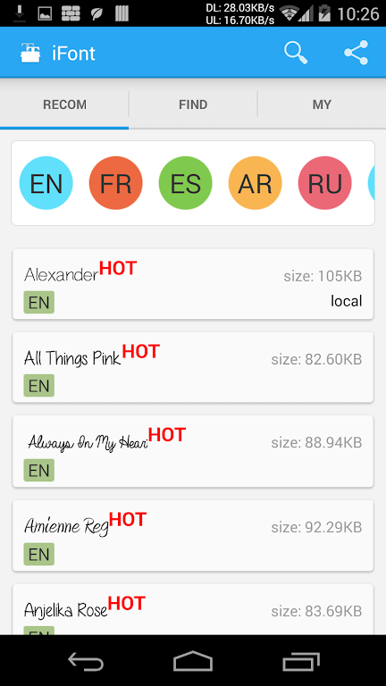 iFont (Expert of Fonts) 5.9.8.230819 APK for Android Screenshot 1