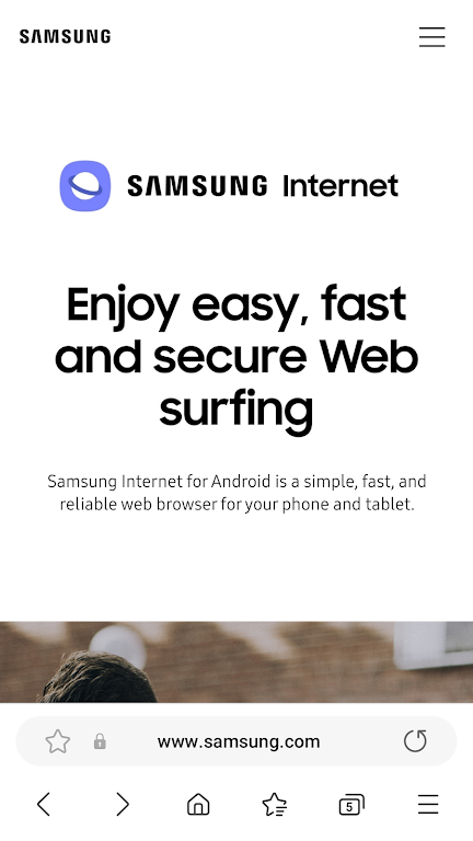 Samsung Internet Browser 24.0.0.47 APK for Android Screenshot 1