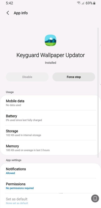 Keyguard Wallpaper Updator 2.0.69 APK feature