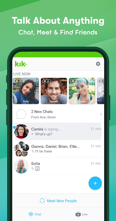 Kik Messenger 15.61.0.29985 APK feature
