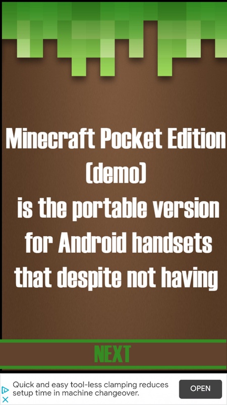 Minecraft Pocket Edition 2018 Guide 1.0 APK for Android Screenshot 1