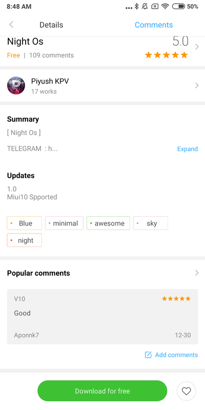 Xiaomi Themes 2.3.1.8-global APK for Android Screenshot 1