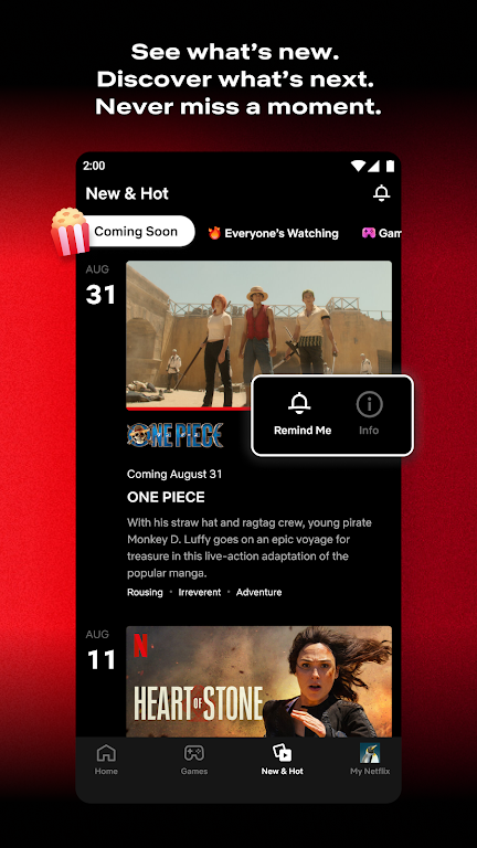 Netflix 8.102.0 build 11 50608 APK for Android Screenshot 1