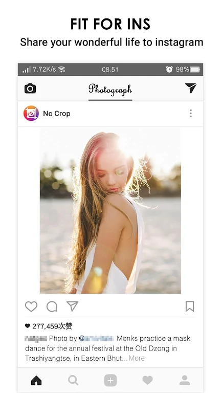 No Crop for Instagram 4.2.3 APK feature