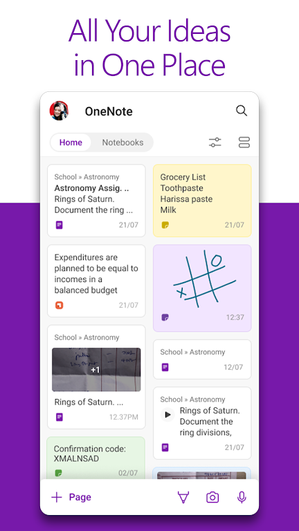 OneNote 16.0.17029.20136 APK for Android Screenshot 1