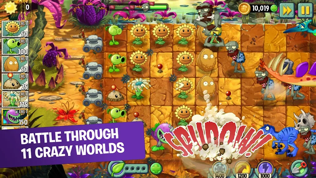 Plants Vs Zombies 2 11.0.1 APK for Android Screenshot 1
