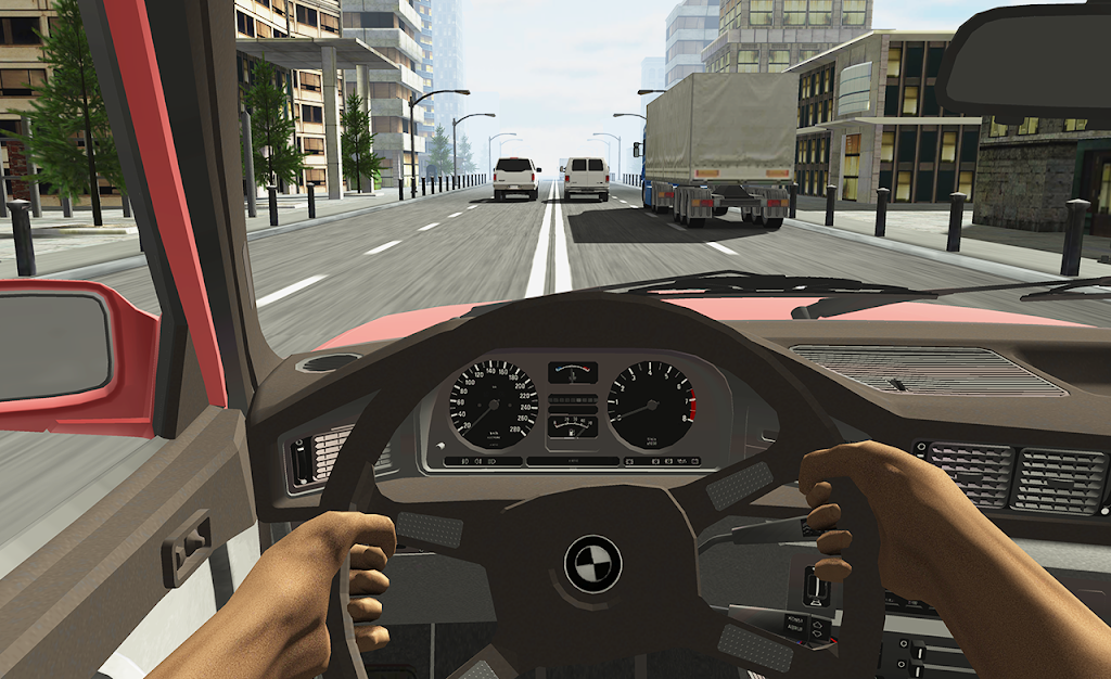 Racing in Car 1.5 APK for Android Screenshot 1