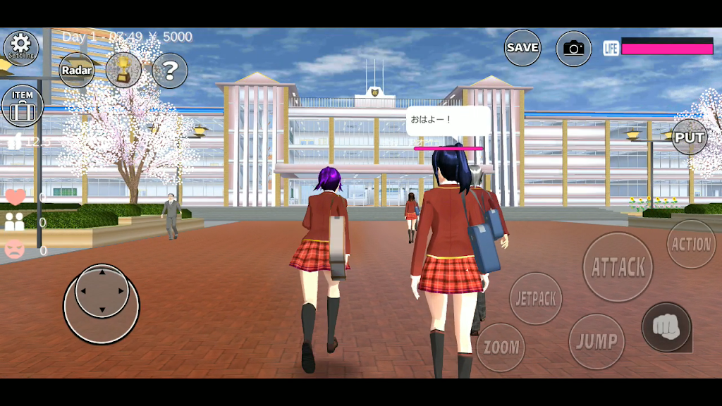 SAKURA School Simulator 1.041.12 APK for Android Screenshot 1