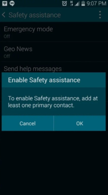 Samsung Emergency Launcher 8.0.19 APK for Android Screenshot 1
