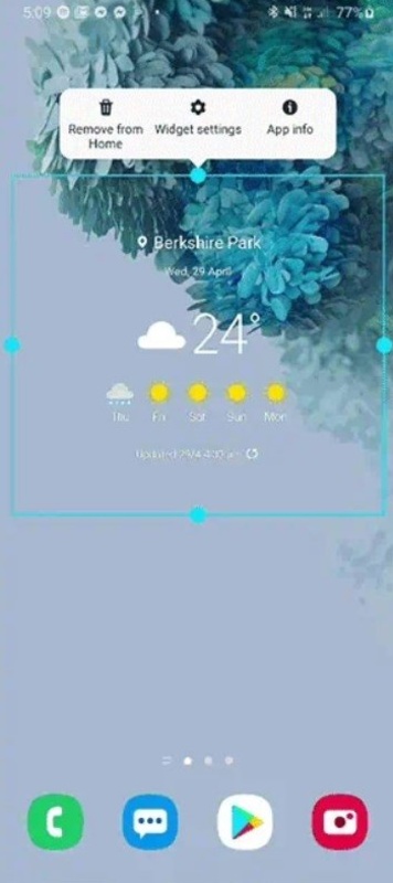 Samsung Weather 1.6.75.35 APK for Android Screenshot 1