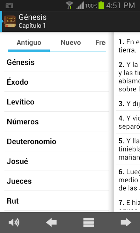 Santa Biblia Reina Valera 2.3.7 APK for Android Screenshot 1