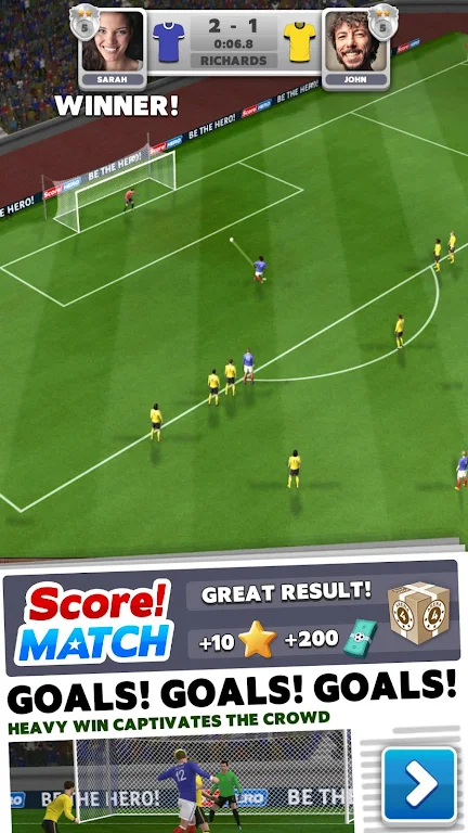 Score! Match 2.41 APK for Android Screenshot 1