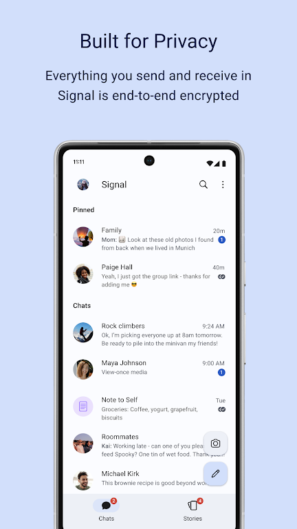 Signal 6.13.6 APK for Android Screenshot 1