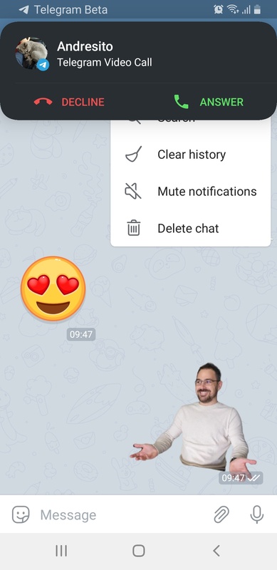 Telegram Beta 10.6.2 APK for Android Screenshot 1
