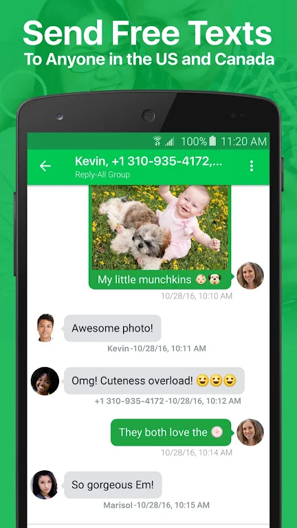 textPlus 8.0.1 APK for Android Screenshot 1