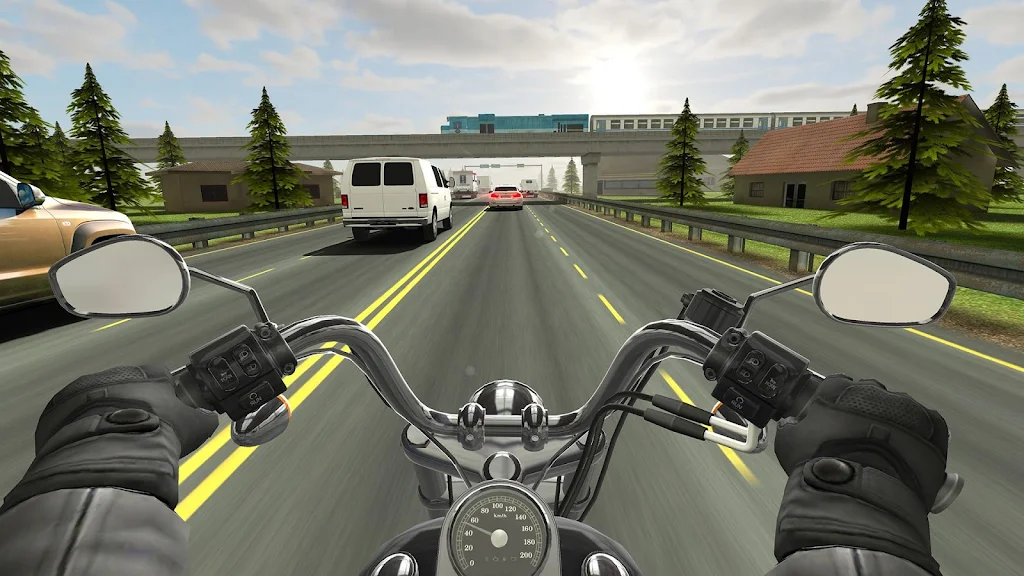 Traffic Rider 1.98 APK feature