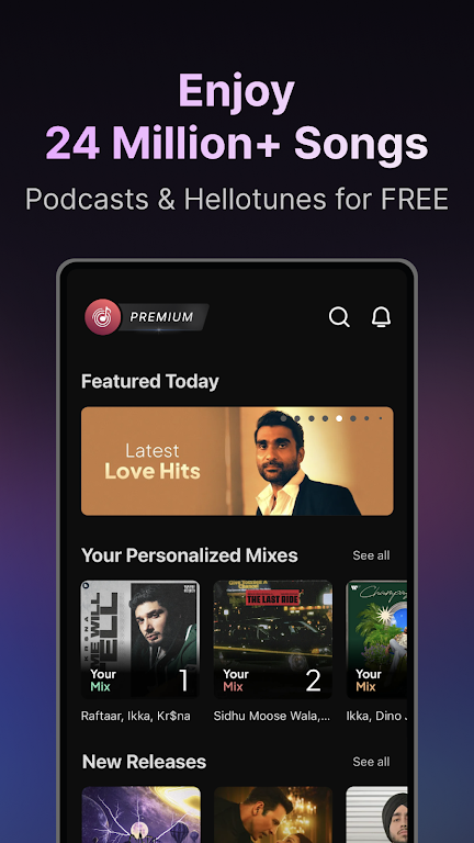 Wynk Music 3.50.0.9 APK for Android Screenshot 1