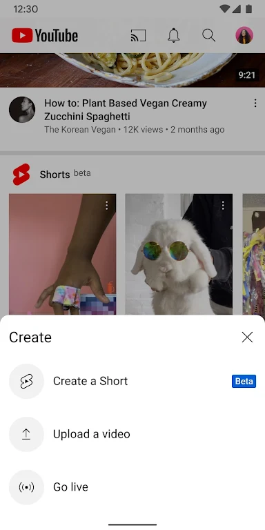 YouTube 19.04.36 APK for Android Screenshot 1