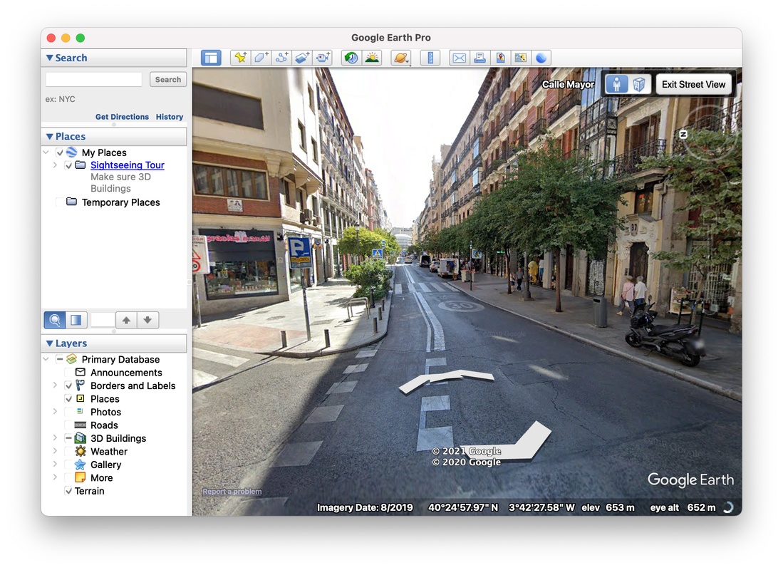 Google Earth 7.3.6.9750 for Mac Screenshot 1