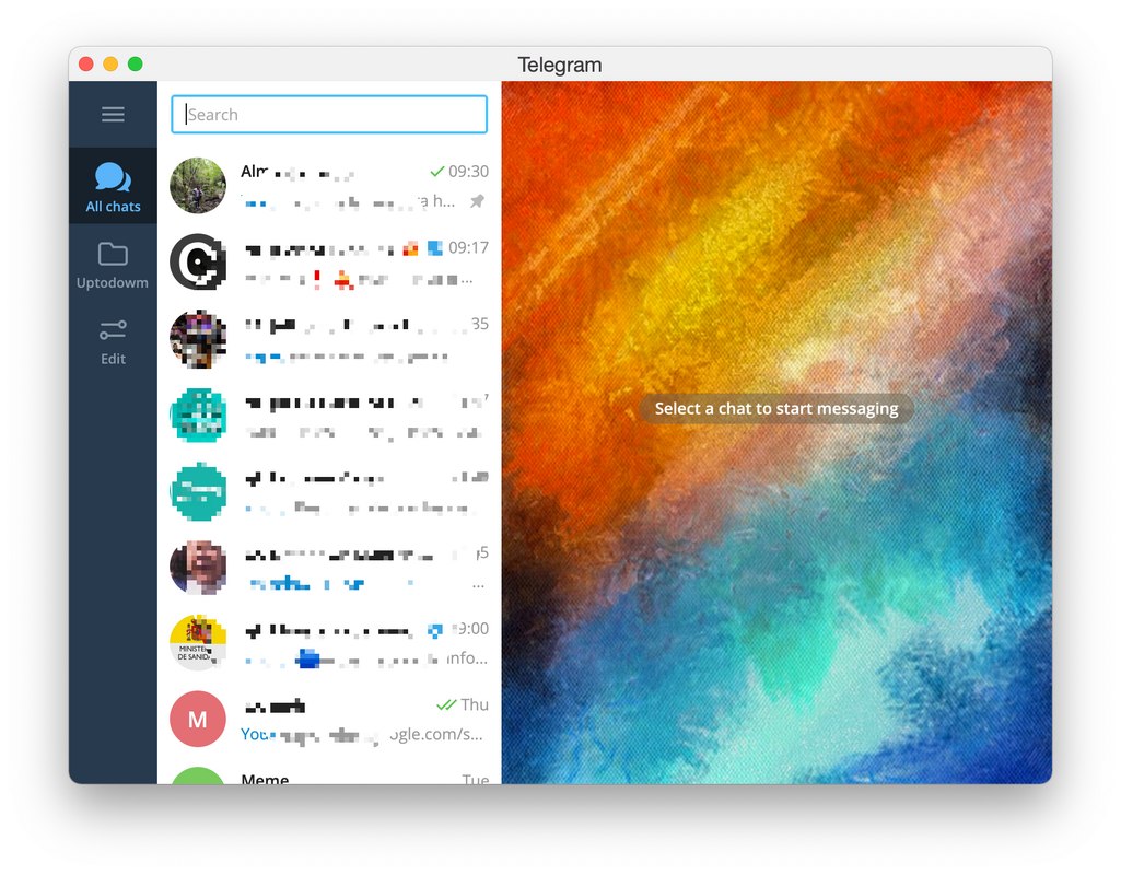 Telegram for Desktop 4.14.13 for Mac Screenshot 1