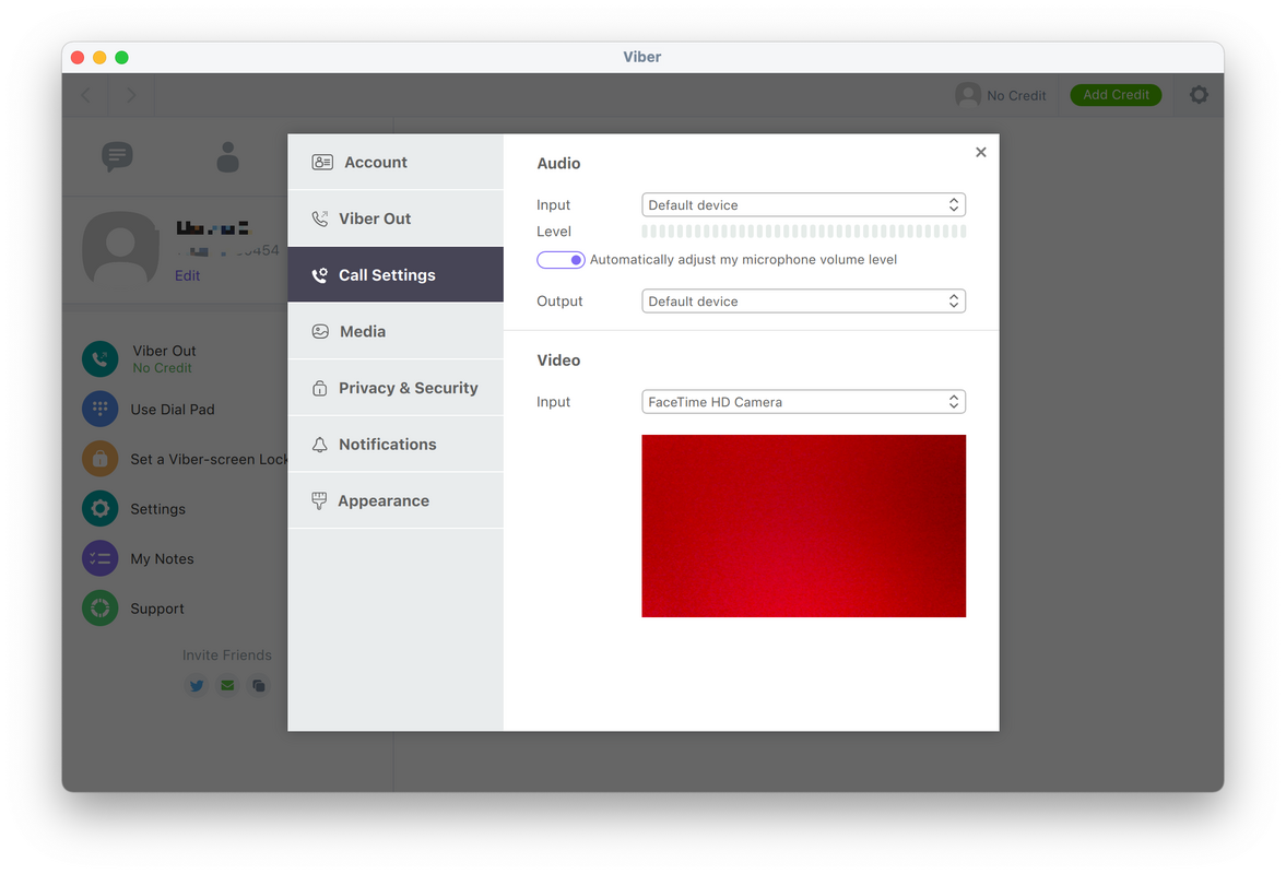 Viber 21.7.0.2 for Mac Screenshot 1