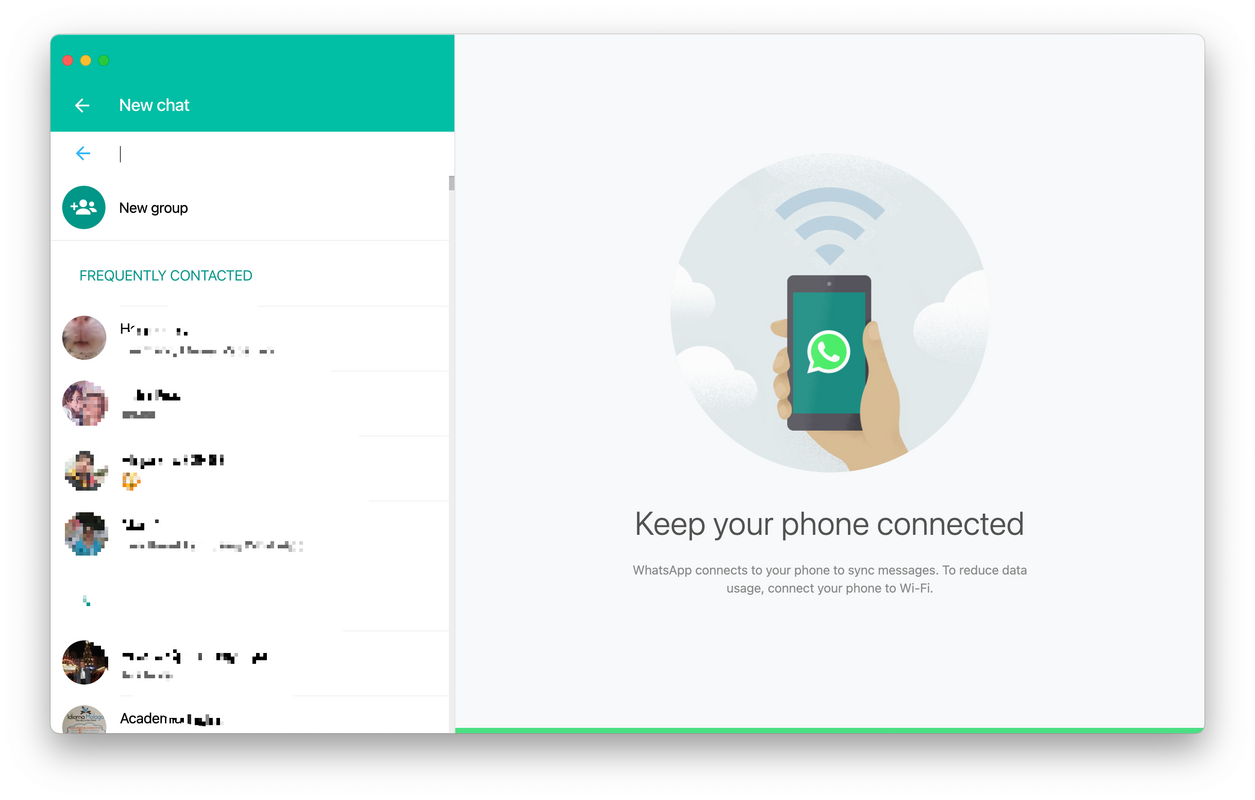 WhatsApp Desktop 23.23.82 for Mac Screenshot 2