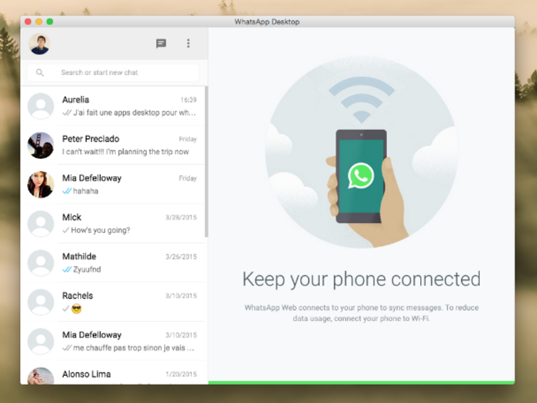 WhatsApp Desktop 23.23.82 for Mac Screenshot 5