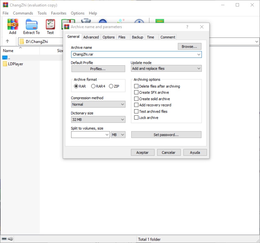 WinRAR 6.24 for Mac Screenshot 2