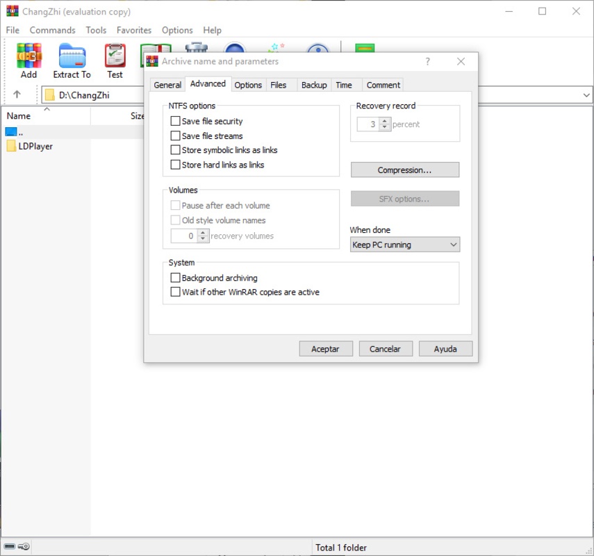 WinRAR 6.24 for Mac Screenshot 3
