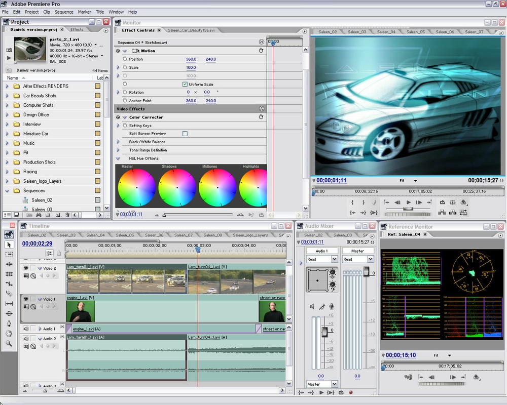 Adobe Premiere Pro Pro 1.5 for Windows Screenshot 1
