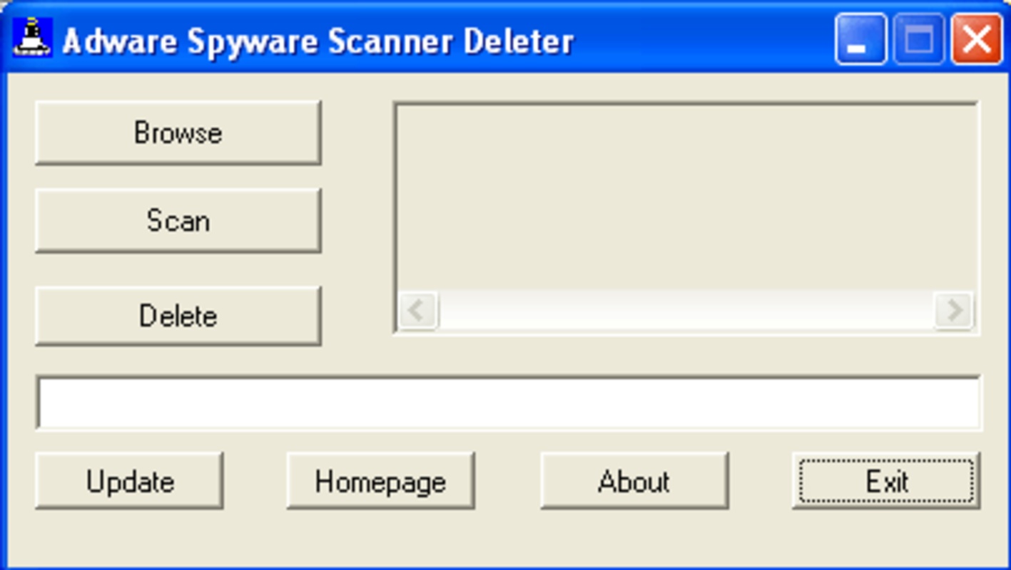 Adware Spyware Scanner Deleter 0.2 feature