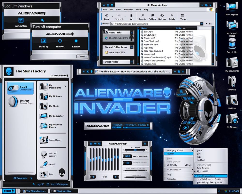 AlienGUIse  for Windows Screenshot 1
