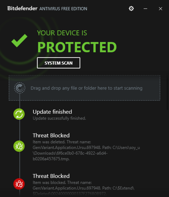 Bitdefender Antivirus Free 27.0.20.106 feature