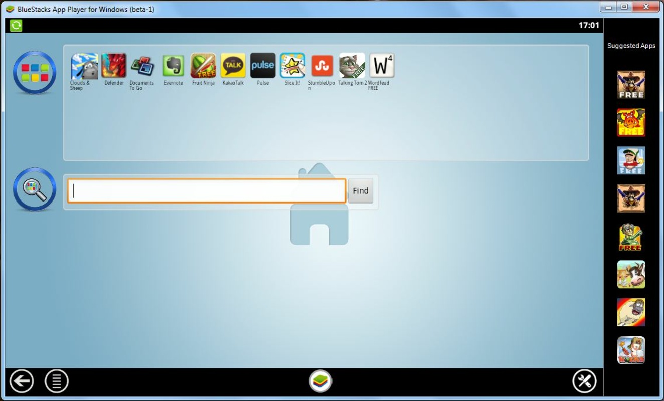 BlueStacks App Player for Windows 8 5.12.115.1001 Screenshot 1