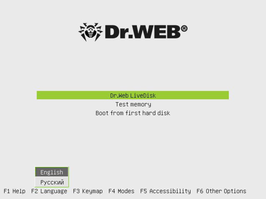 Dr.Web Live Disk 9.0.1.4130 feature