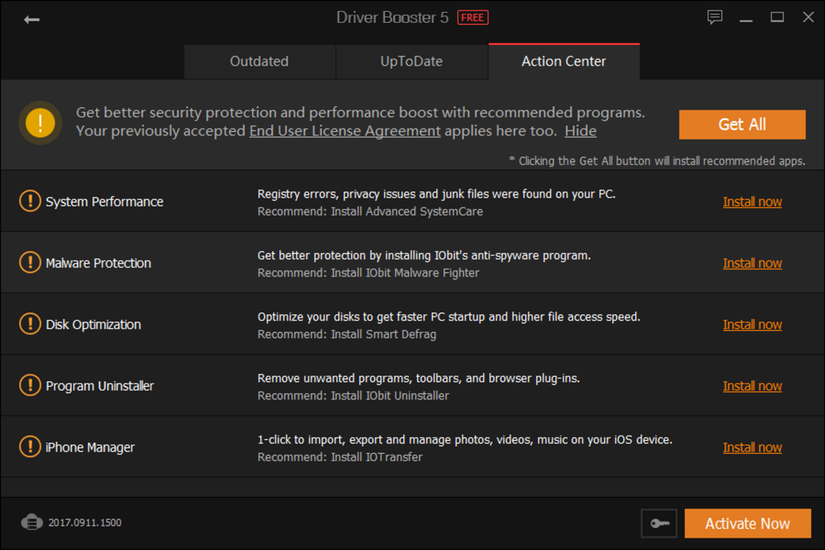Driver Booster 11.2.0.46 feature