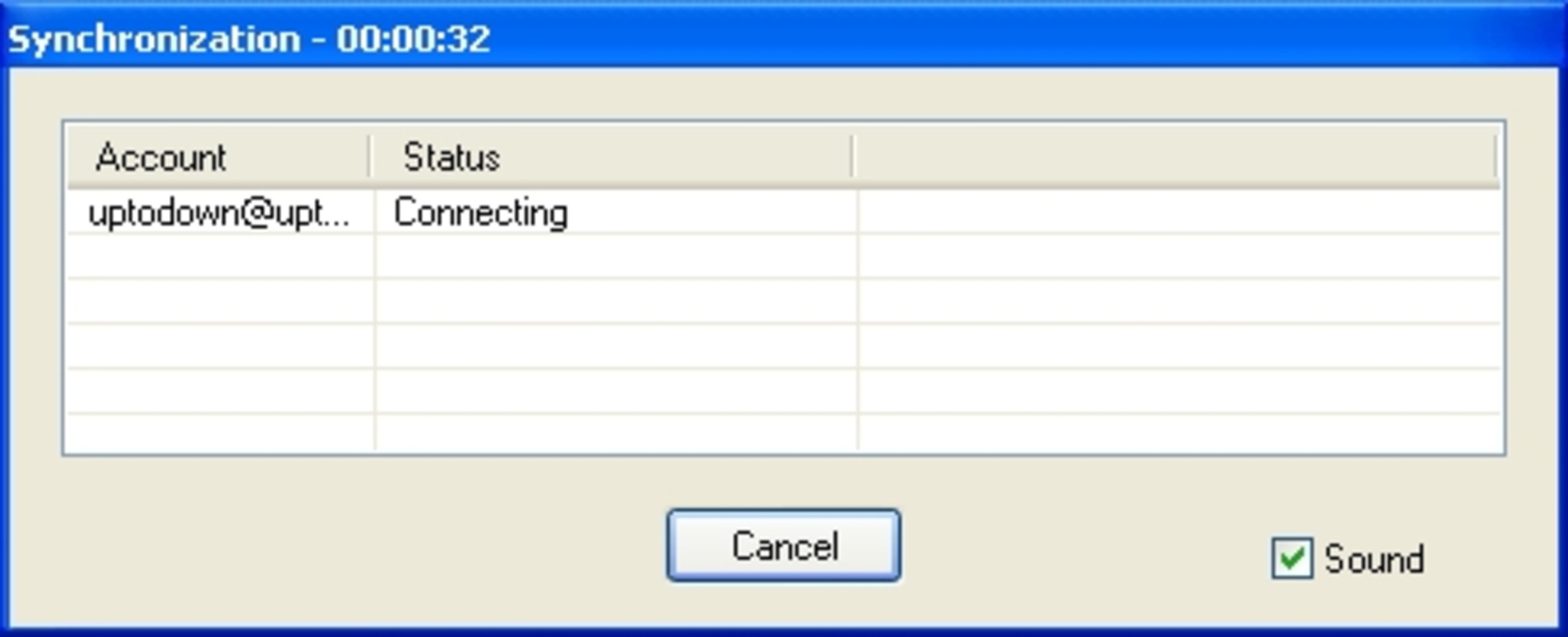 Free Antispam Scanner 1.1 for Windows Screenshot 1