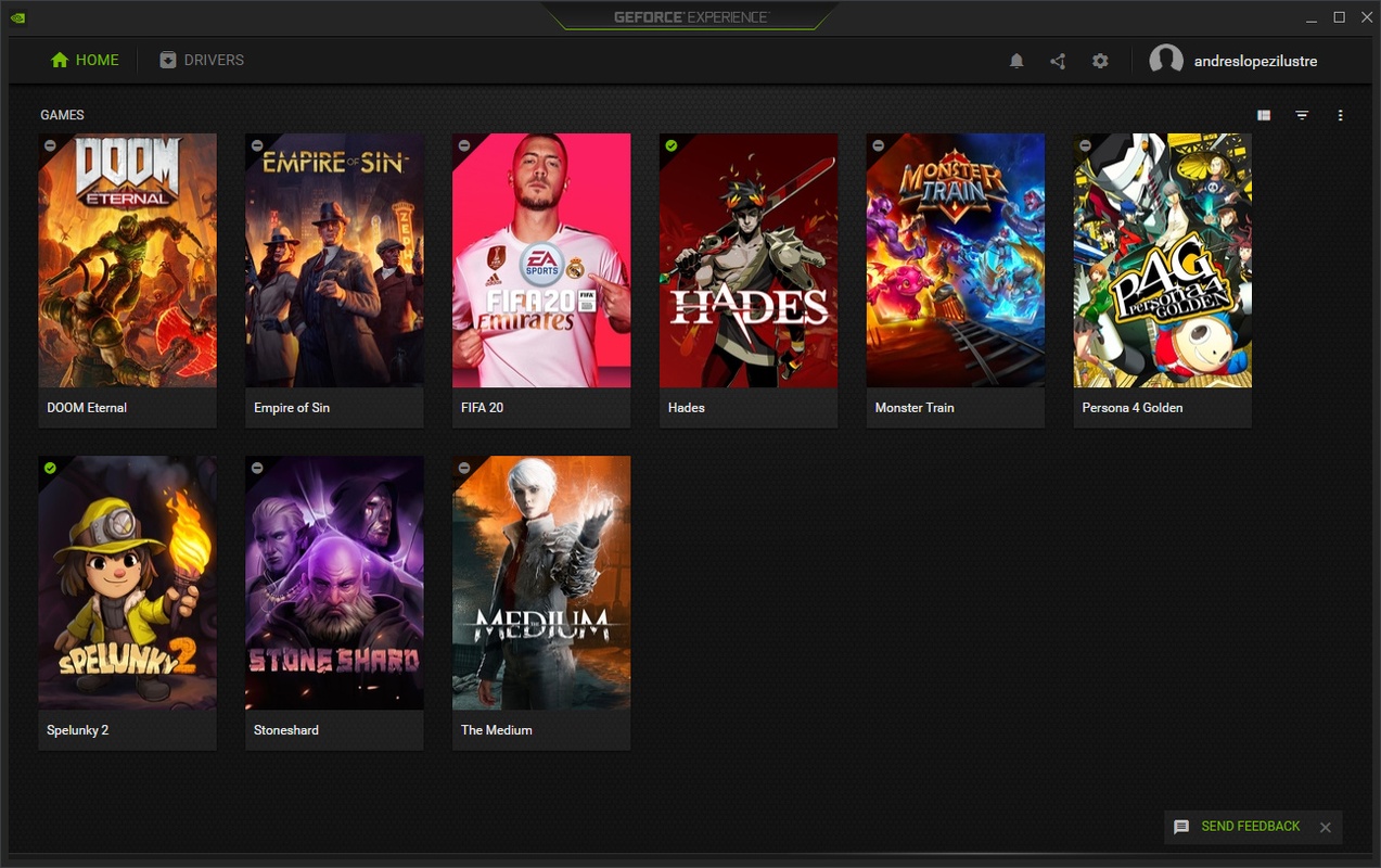 GeForce Experience 3.27.0.120 feature