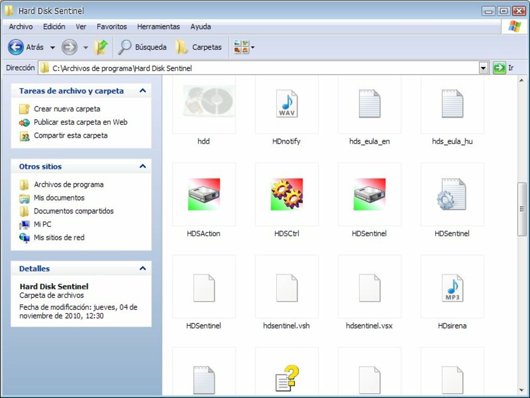 Hard Disk Sentinel 6.10.0 for Windows Screenshot 1