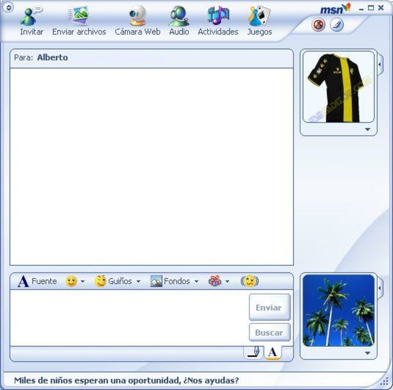 MSN Messenger XP 7.5.0324 feature
